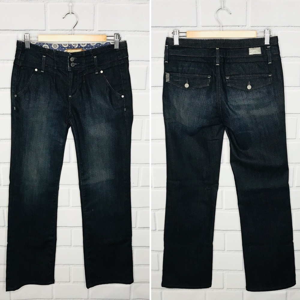 Paige Foothill Flare wide leg Jeans 27 - Picture 2 of 7